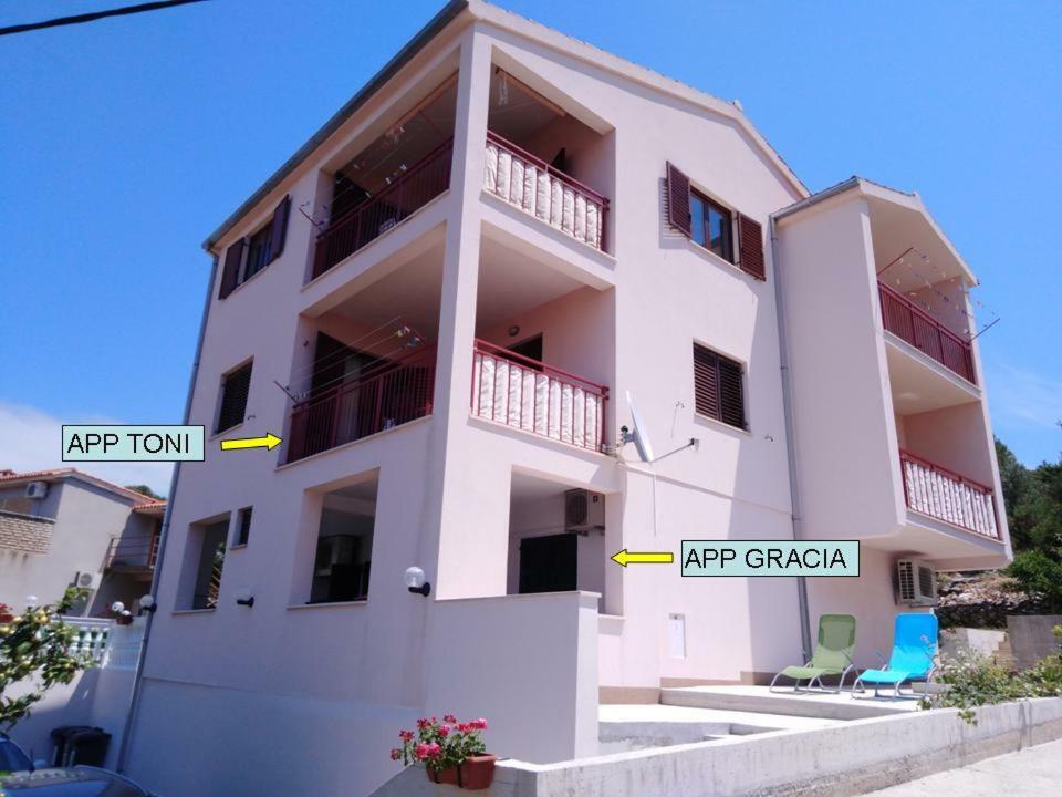 Apartments Gracia & Toni Трогир Экстерьер фото